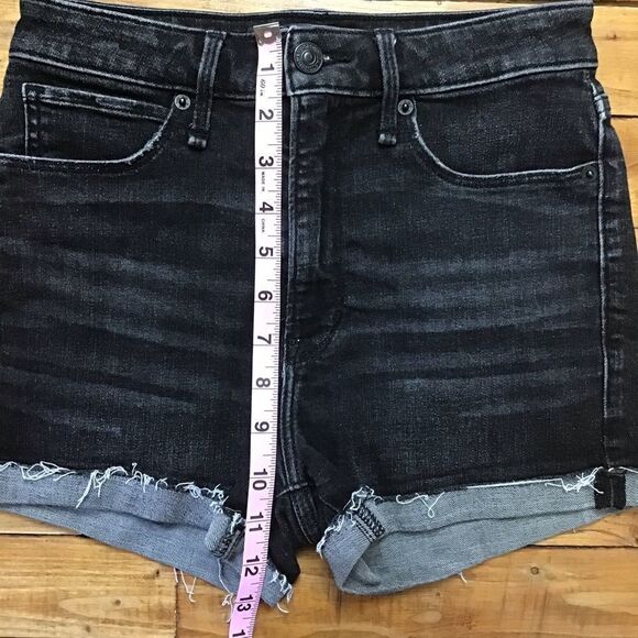 A&f High rise Simone jeans shorts 25 jorts high rise waist - Picture 6 of 7